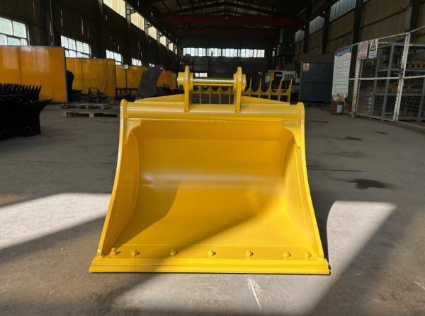 Reinforced Steel Drilling Mud Bucket For Backhoe Excavator