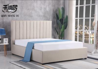 Luxury Custom King Size Upholstered Bed With Storage