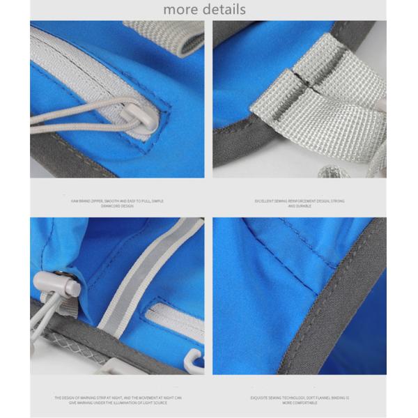 Durable Outdoor Cycling Hydration Backpack with Interior Zipper Pocket and Custom Logo
