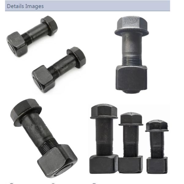 Rollo de pista resistente a la temperatura pernos de pista y tuercas Sumitomo SH210-6 para fábricas de acero