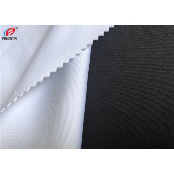 La trama de Spandex del poliéster de la capa del aire del equipo de submarinismo hizo punto la tela para la ropa