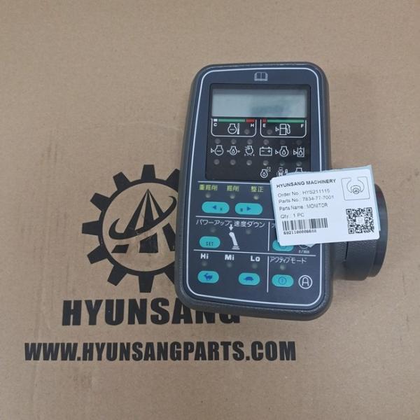 Excavator Electrical Parts Monitor 7834-77-7001 7834-71-6000 7834-71-6001 7834-71-6102 For PC340 PC380