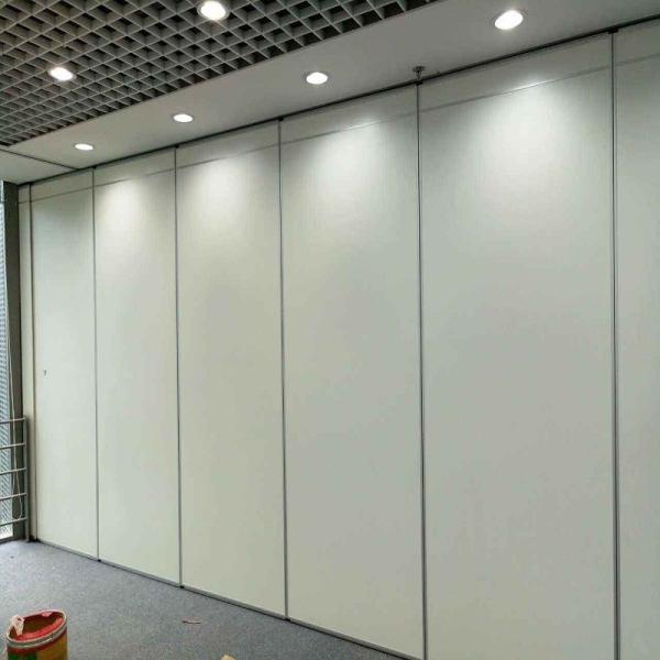 MDF + Aluminum Office Partition Walls / Conference Room Sliding Folding Partitions