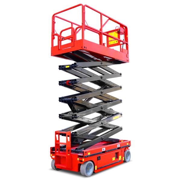 Mobile Lifting Platform Electric Hydraulic Scissor Lift 16m For High Altitude Work