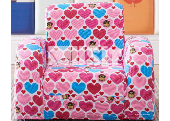 Прекрасные 2 в 1 ребенк кровати кресла сальто дизайне Пола Франка мебели софы открытого крытом