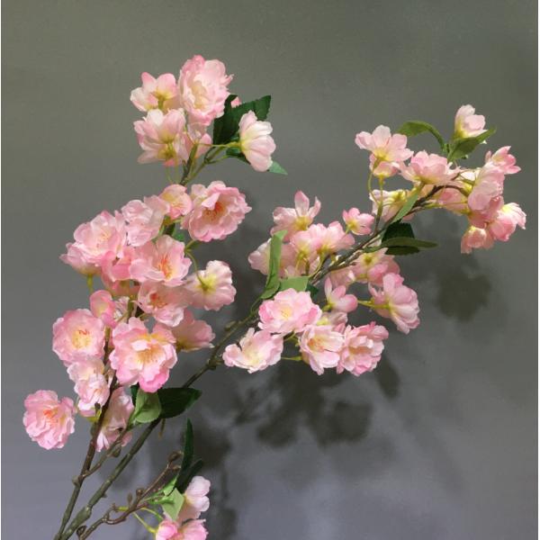 Simulated cherry blossoms, crabapple blossoms, pear blossoms, apple blossoms, peach blossoms, new wedding artificial flowers, home decoration, engineering landscaping and trees
