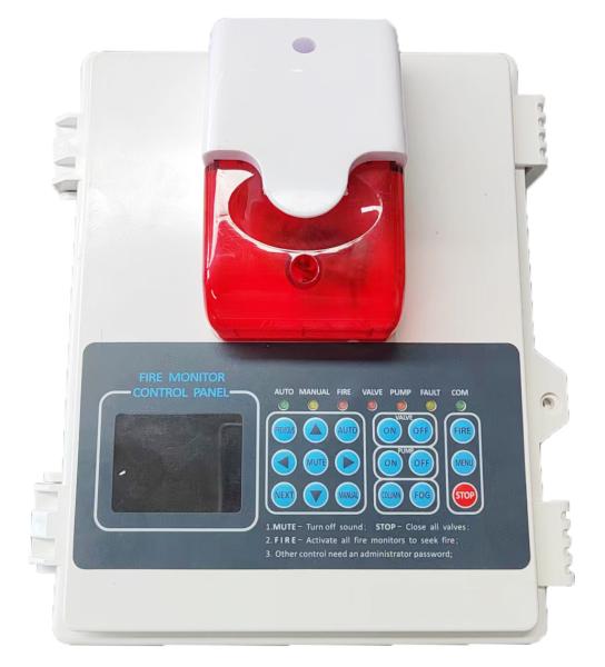 Seguimento automático de sistema de supressão do fogo do cano da água 10L/S e escolha de objetivos