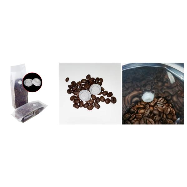 Биоразлагаемый кофейный односторонний клапан Прозрачные клапаны для гибких упаковочных пакетов