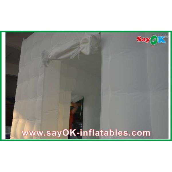 Ткань Оксфорда будочки фото партии/PVC покрыла привлекательное мобильной будочки фото раздувное с 2 дверями
