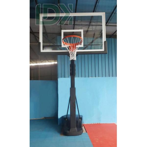Customized LDK10021 Fixed-Height Basketball Hoop for Black Basketball Stand Sales