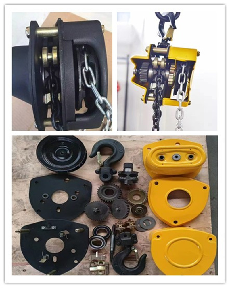 G80 Chain Hand Chain Block Durable Heavy Duty Chain Block For Industrial Construction