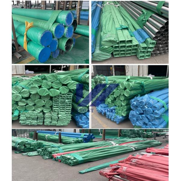 OD 6mm-1800mm Industrial Stainless Steel Welded Pipe For Thin Walled Fluid Transportation