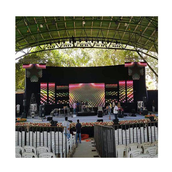3840Hz Indoor Led Screen Rental Video Wall Cabinet Size 500x500mm