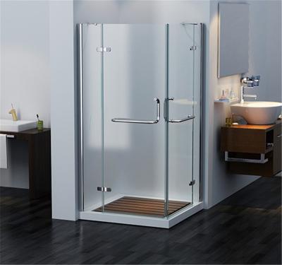 Semi Frame Hinged Shower Enclosure Unidoor Double door