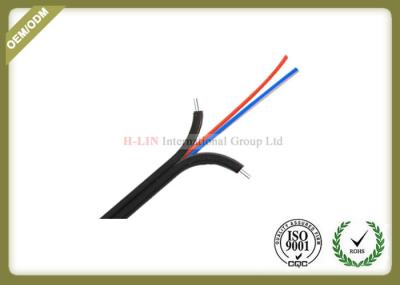 LSZH 2core  G657 Bow type FTTH fiber cable with PVC or LSZH jacket