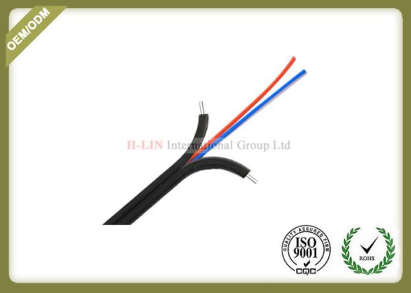 LSZH 2core  G657 Bow type FTTH fiber cable with PVC or LSZH jacket