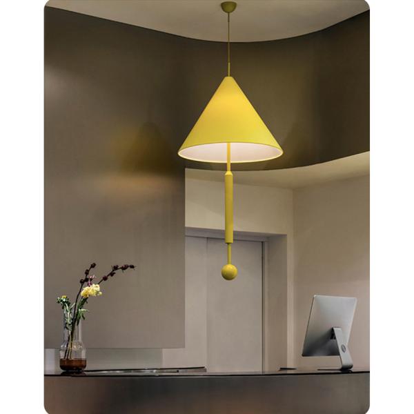 JYLIGHTING Итальянский дизайн Зонтик Форма Подвесок Светильники Одежда Фонарик Синяя шляпа Ресторан Скандинавский домашний декор