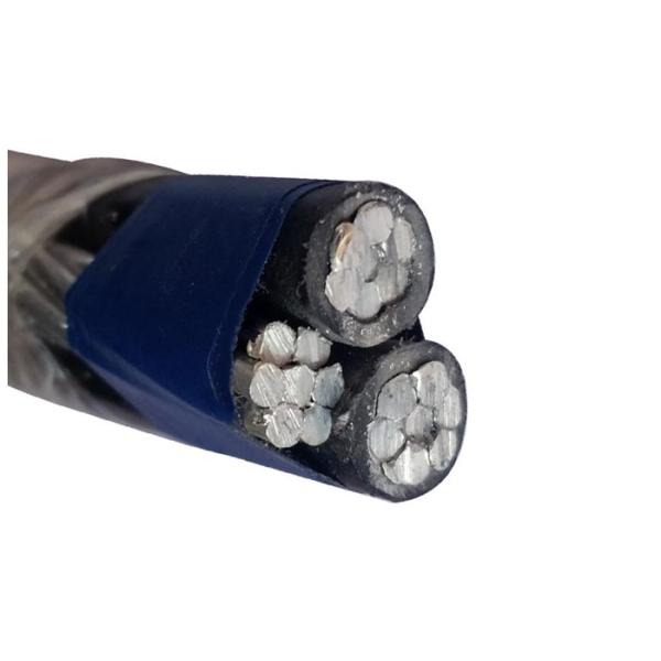 Low Voltage Aluminum Aerial Bundled Cable AAC Triplex ICEA Standard