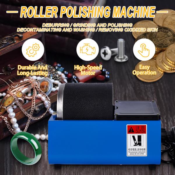 Mini Jewelry Vibratory Tumbler Jewelry Polishing Machine