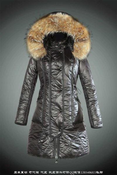 wholesale brand moncler women down coats with big raccoon fur
