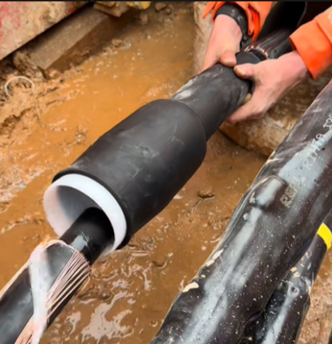 No need heat shrink Cold Shrink Tube adapt to cable connector 