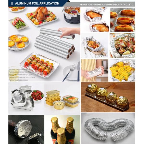 12 Mic 8011 Jumbo Roll Aluminum Foil Food Grade Kitchen Foil Paper