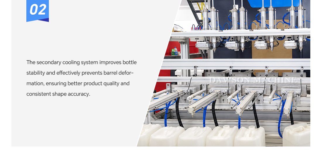 Automatic HDPE Rotary Blow Molding Machine with 25L Max. Product Volume Temperature Control