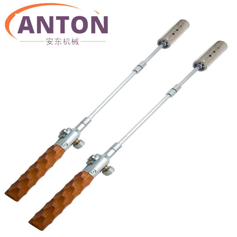 Craftsman Extended Camping Stove With Carved Wooden Handle Retractable Long Reach Charcoal Starter