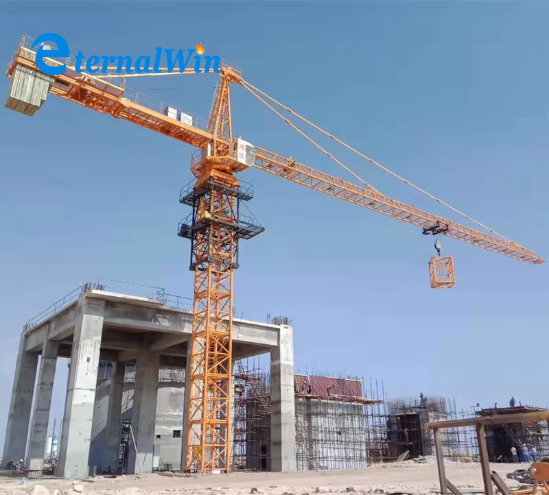 Brazil Mini Crane 1 Ton Capacity Internal Climb Tower Crane with 40 m/min Hoisting and 0.5-1 t Hoisting