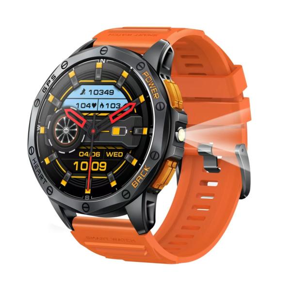K67 GPS Sports Smart Watch for Men - 1.43inch AMOLED, IP68 Waterproof