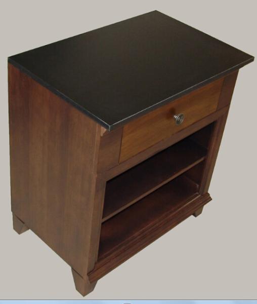 melamine night stand/bed side table,,hospitality casegoods,hotel furniture NT-0052