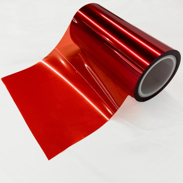 High Cleanliness Red PET Embossed Protective Film For Light Guide Plate