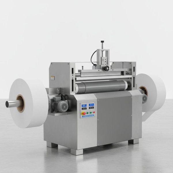 Professional 400mm Scrape Coating Machine 0.1-10m/Min Automatic Rewinding