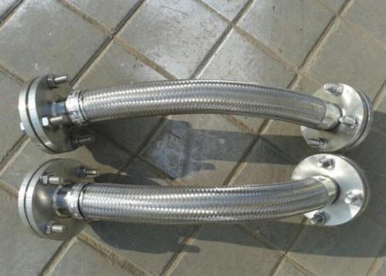 Petroleum SS304 6 Inch Stainless Steel Metal Hose , Flexible Steel Hose