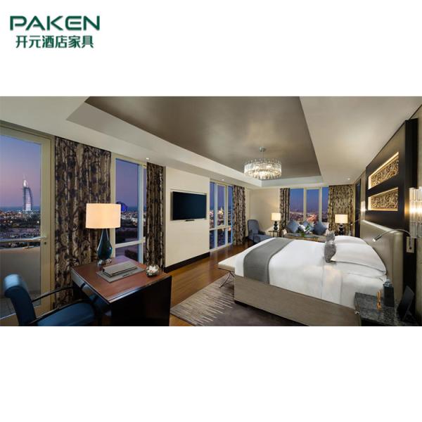 пятизвездочная мебель спальни гостиницы с роскошным стилем