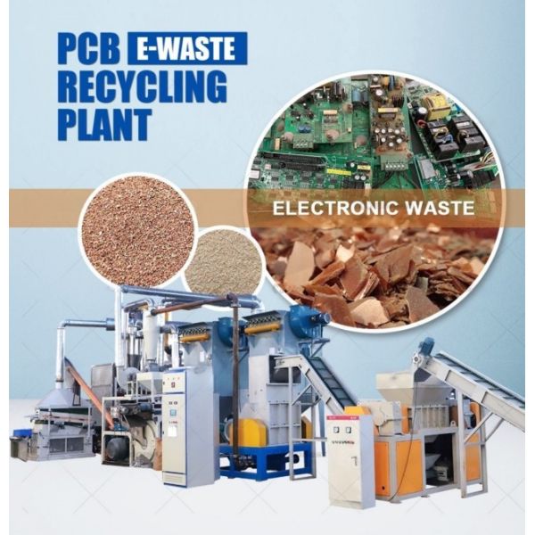 OEM E-waste Electronic Scrap Automatic Garbage Recycling Waste Sorting Plant  Line System