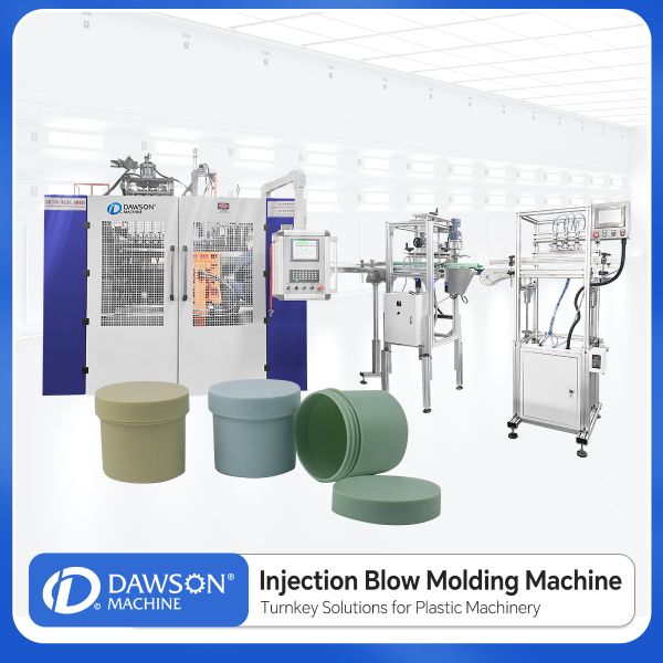 Versatile Wide Mouth HDPE Canister Blow Molder Extrusion Blow Molding Machines for Household Chemicals