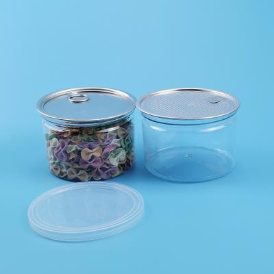 latas plásticas do alimento 310ml