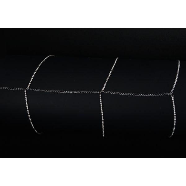 Waist Beads Body Jewelry Leg Chain Hot Shinning Rhinestone Wholesale Sexy Women Casual Gift Silver Gold Jewellery