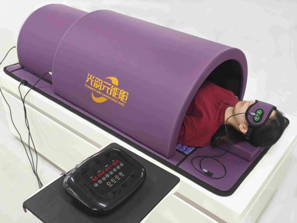 4 Bobines PEMF 1-30Hz Dôme de Sauna Infrarouge Lointain Magnétique pour Éclaircir le Teint