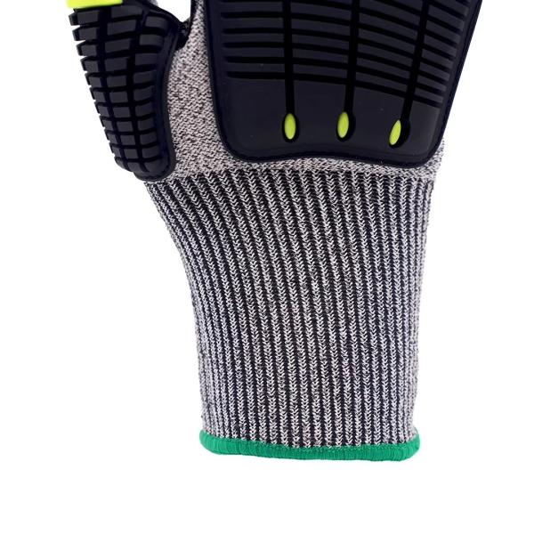 Washable Nitrile Palm Coated Work Gloves , Touchscreen Cut Resistant Gloves Mechanic