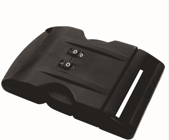 black style Side Release Plastic buckles Password