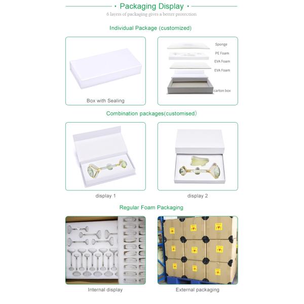 Baijiacui Stone Jade Rollers Slimming Face Roller