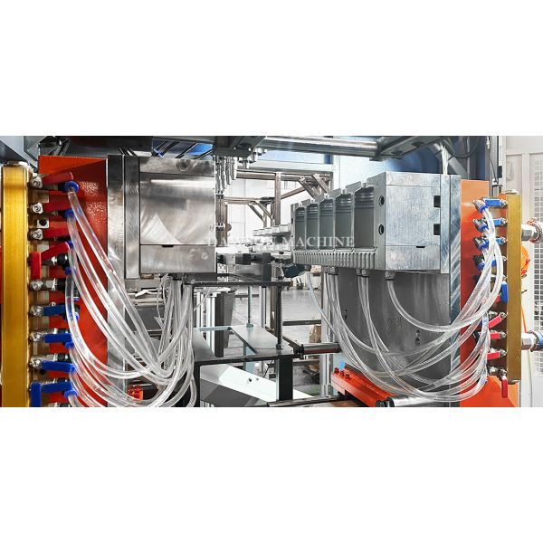 Single Station HDPE Wide Mouth Daily-Use Containers Making Machines Extrusion Blowing Molding Machine