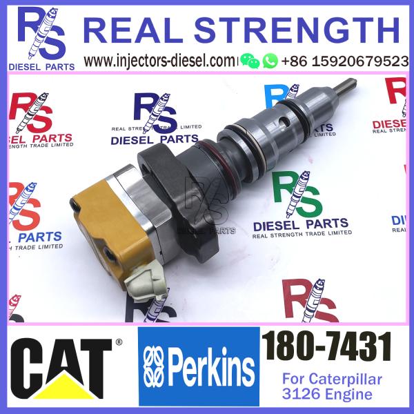 180-7431 первоначальный новый инжектор топлива двигателя дизеля 135-5459 128-6601 180-7431 для двигателя гусеницы 3126