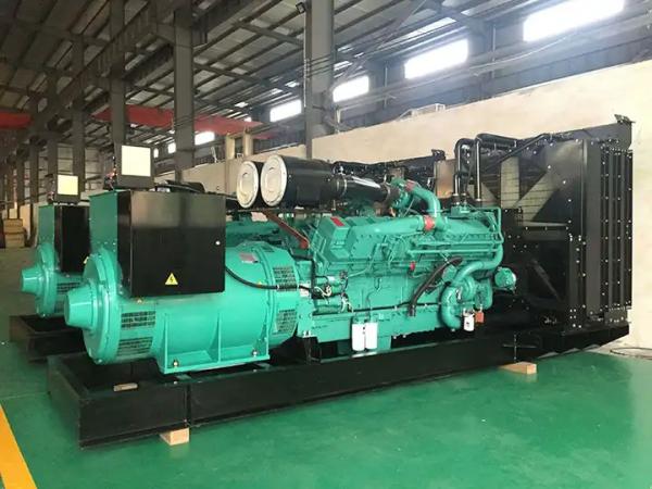 2000Kva 1600KW Open Type Marine Diesel Generator Set Super Silent