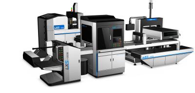 Fase móvel automática do tamanho L80mm-400mm 3 da caixa da máquina da cartonagem