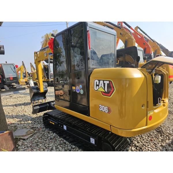Secondhand 6 Ton Mini Excavator Digger Used Origin Caterpillar 306Cat307 Cat306 Cat305.5e for Sale