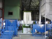 Fragmentos de produtos de espuma da máquina do sistema de reciclagem EPS