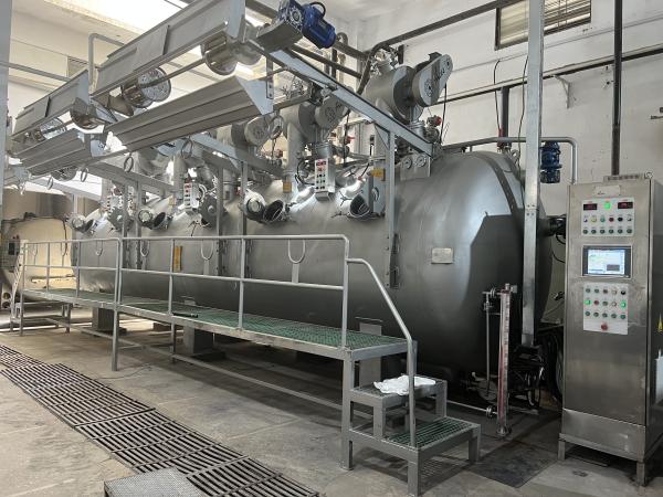 High Efficiency Jet Fabric Dyeing Machine Economic With Adjustable Nozzle